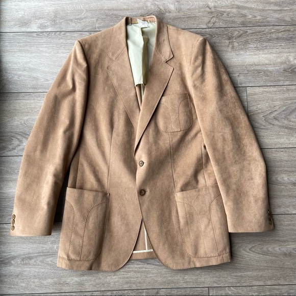 Vintage Union Made Mac Leod Bros Supra Suede Blazer - Picture 3 of 16